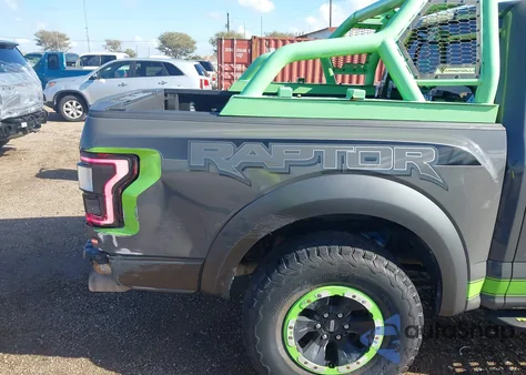 2018 Ford F-150 Raptor из США, поврежденный, VIN 1FTFW1RG5JFB99866